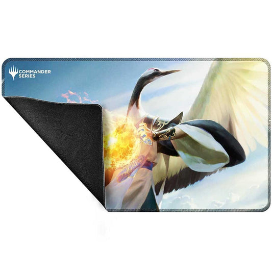 Commander Series 5 Black Stitched Playmat Kykar Wind's Fury