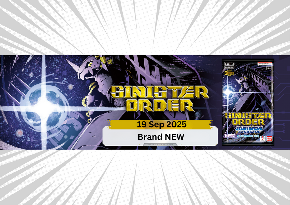 New Release: EX-10 Sinister Order