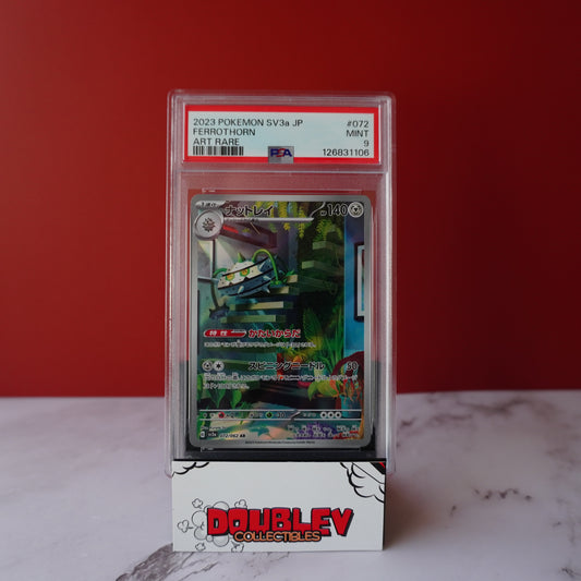 2023 POKEMON JAPANESE SV3a-RAGING SURF #072 FERROTHORN ART RARE