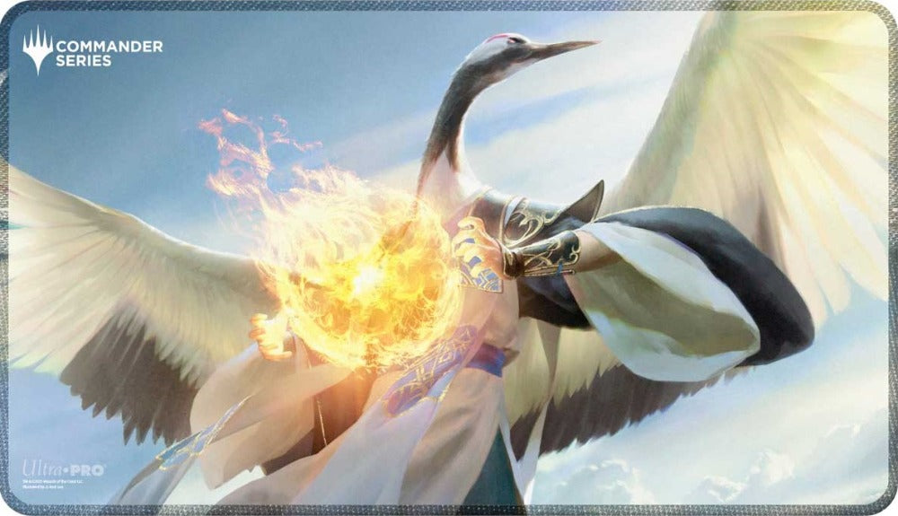Commander Series 5 Black Stitched Playmat Kykar Wind's Fury
