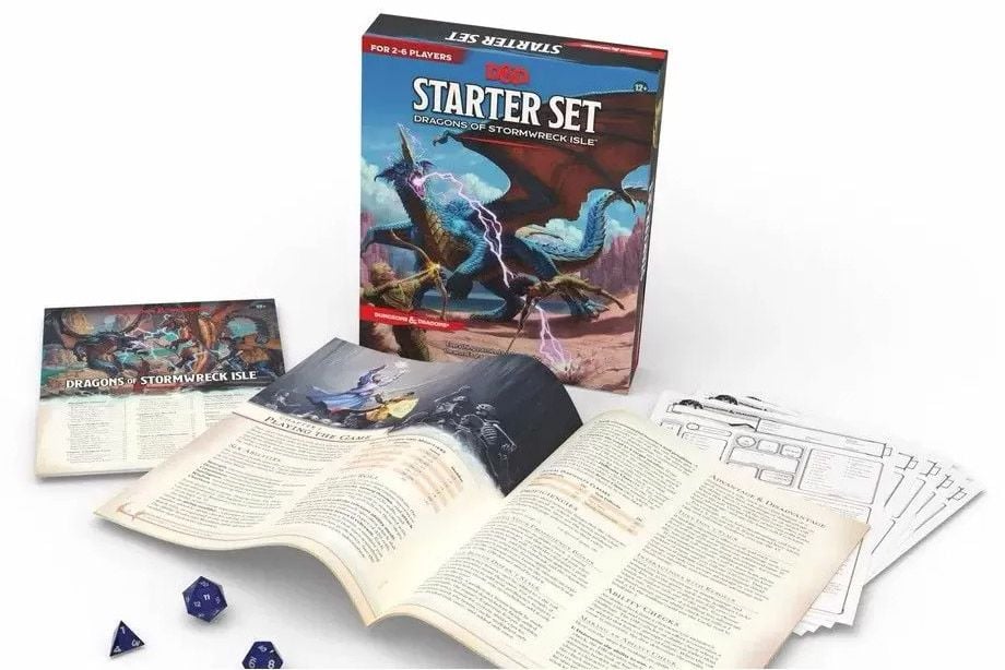 Dungeons & Dragons Dragons of Stormwreck Isle Refreshed Starter Set